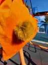 Помаранчевий рюкзачок-мішок з вушками 🦊🧡 — фото 5
