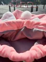 Рюкзак-мішок рожевий зайчик з білими вушками 🐰🎀 — фото 5